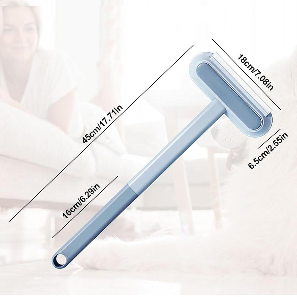 Multi-Purpose Cleaning Brush Pet Hair Removal Dual-Sided Brush with Scraper Gap Brush - Image 8