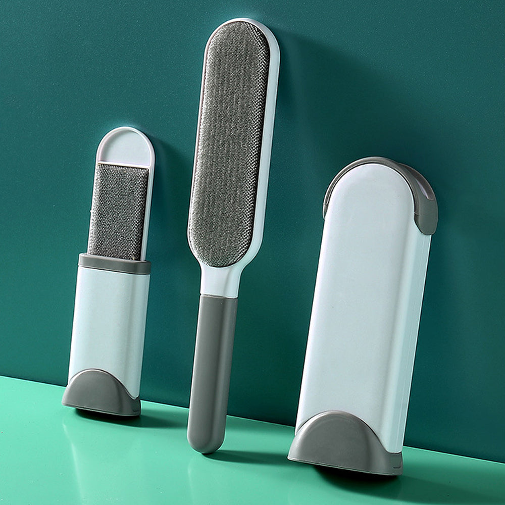 3 in 1 Furs Brusher Pet Hair Lint Remover Brush Self-cleaning Base - Image 3