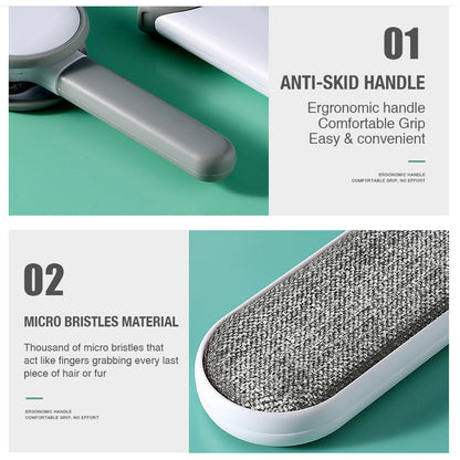 3 in 1 Furs Brusher Pet Hair Lint Remover Brush Self-cleaning Base - Image 4