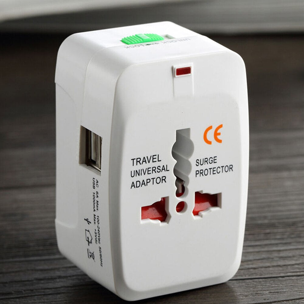 Dual USB Portable Electric Plug Power Socket Adapter International Travel Universal Charger Converter EU UK US AU - Image 8