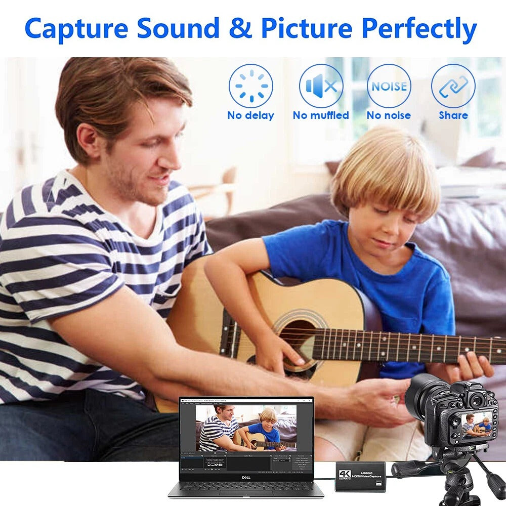 4K 1080P 60FPS HDMI to USB 3.0 Video Capture Card For PS4/PC/OBS Nintendo Switch - Image 7