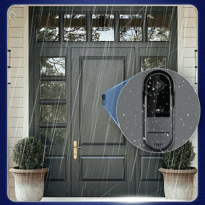 Smart Wireless Video Doorbell with 4.3" Screen HD 8MP Camera Night VisionTwo-Way Audio IP65 - Image 3