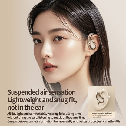 Wireless Earhook Sports Headphones Open-Ear Bluetooth 5.4 Sweat-Resistant Earphones (Black) - Image 5