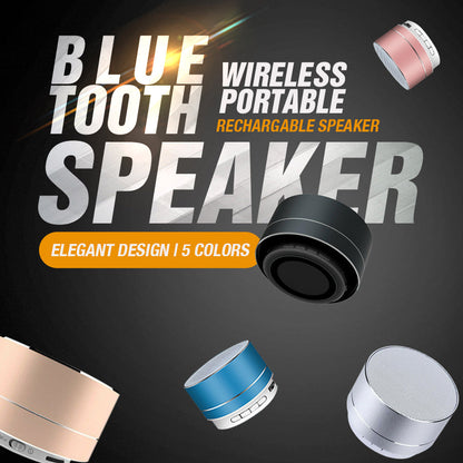 Bluetooth Speakers Portable Wireless Speaker Music Stereo Handsfree Rechargeable (Red) - Image 2
