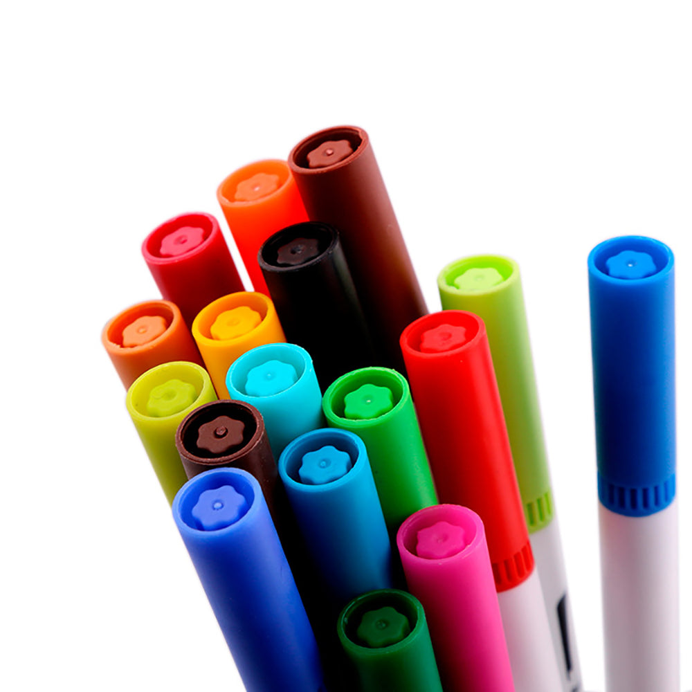 60 Unique Colors Double Head Acid- Free Non-Toxic Coloured Pens - Image 6