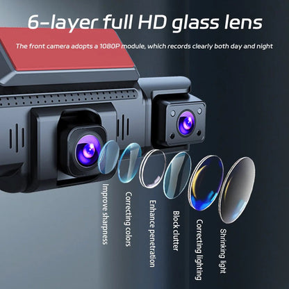 4 Channel 5G WiFi Dashcam FHD 1080P 170° Wide Angle G-Sensor with 64GB Card - Image 5