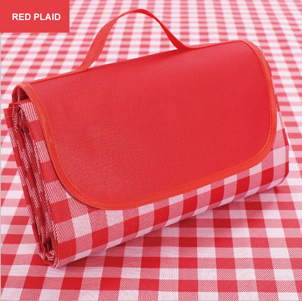 Large Waterproof Thickened Moisture-Proof Outdoor Camping Picnic Mat (Red) - Image 7