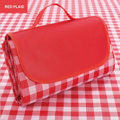 Large Waterproof Thickened Moisture-Proof Outdoor Camping Picnic Mat (Red) - Image 7