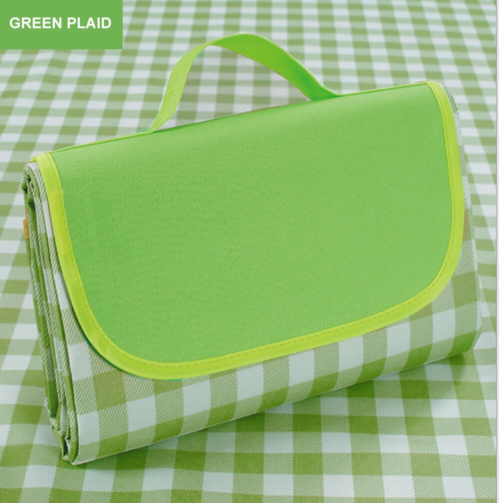 Large Waterproof Thickened Moisture-Proof Outdoor Camping Picnic Mat (Green) - Image 7