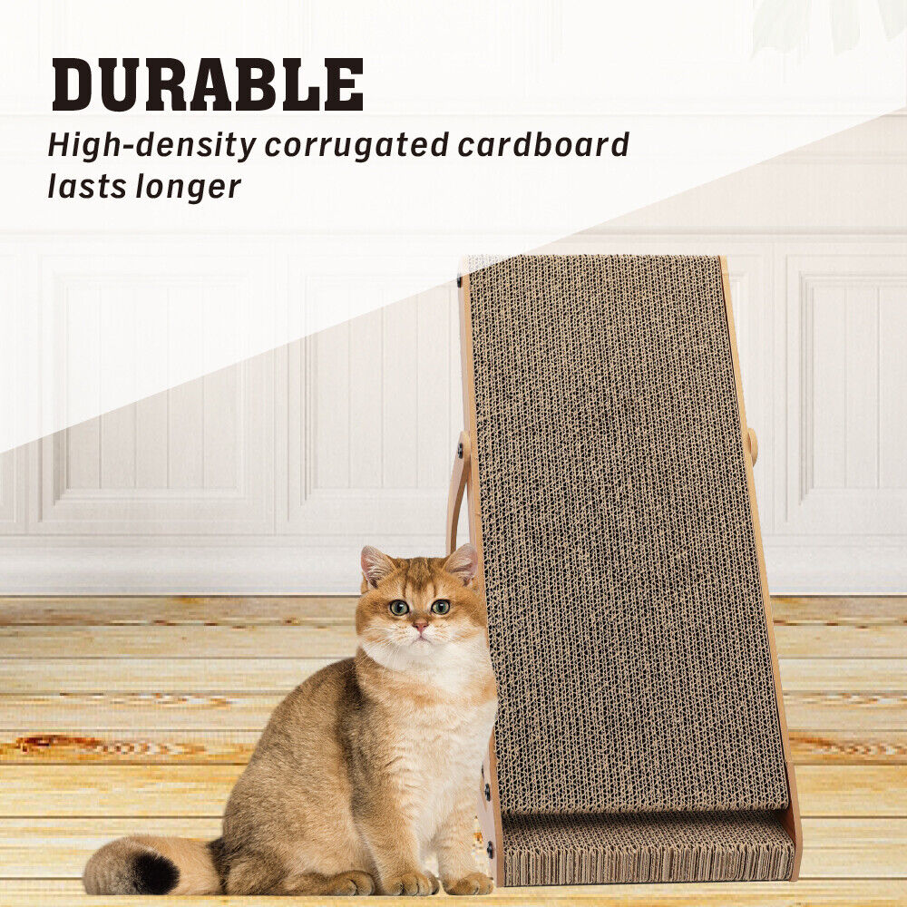 VaKa Cat Scratching Scratcher Board Cat Tree Pad Lounge Toy Corrugated Cardboard - Image 7