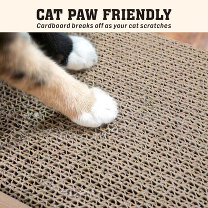 VaKa Cat Scratching Scratcher Board Cat Tree Pad Lounge Toy Corrugated Cardboard - Image 9