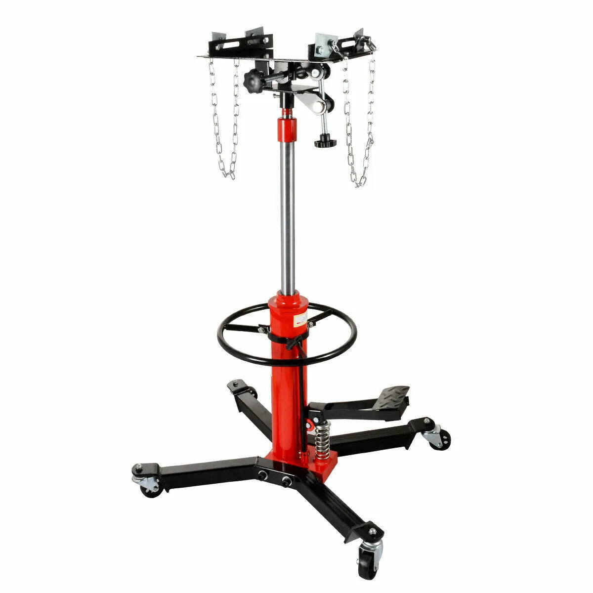 Transmission Jack Stand Lifter Hoist 0.5 Ton 1100LB Car Hydraulic Jack - Image 3