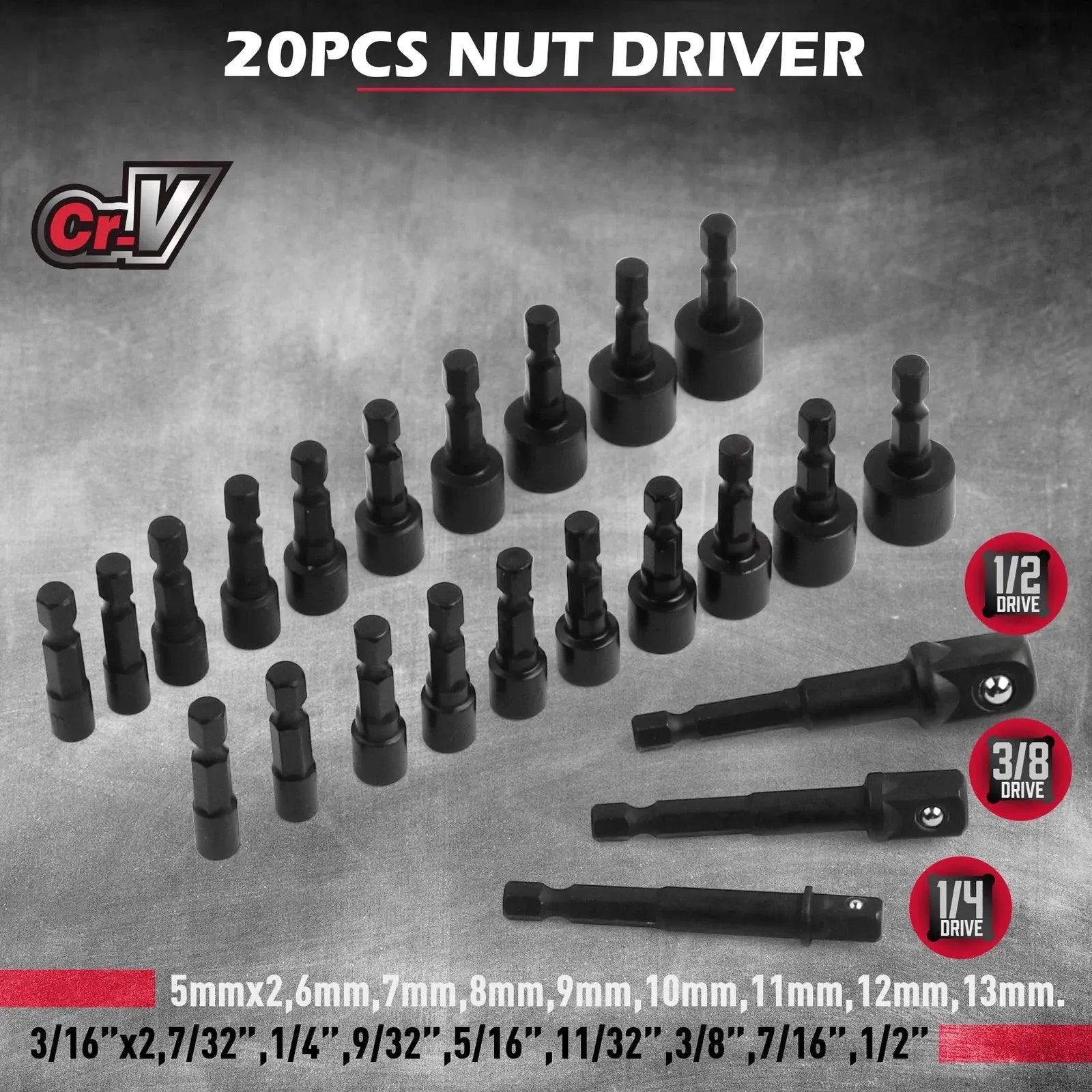 SEDY 235PC Screwdriver Bit Set Ratchet Handle Holders Security Bits Nut Drivers - Image 4