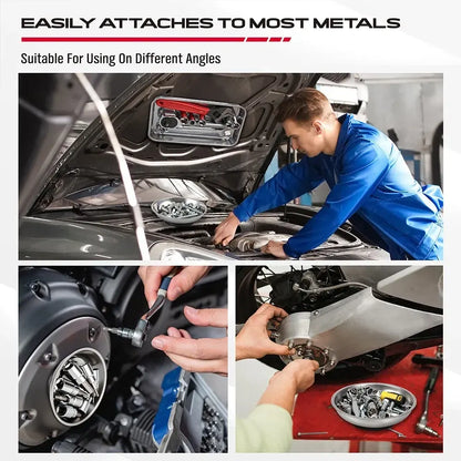 SEDY 6Pcs Magnetic Tray Pick-Up Tool Set Flexible Telescoping Auto Repair - Image 9