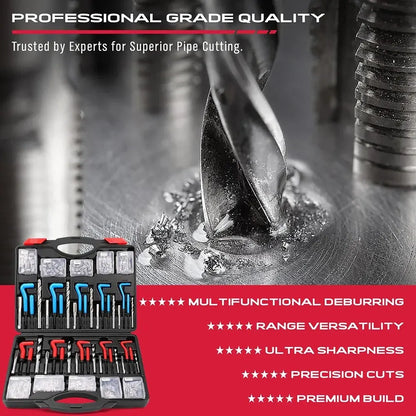 SEDY 320Pcs Helicoil Thread Repair Kit SAE Metric HSS Drill Bits Thread Restorer - Image 7