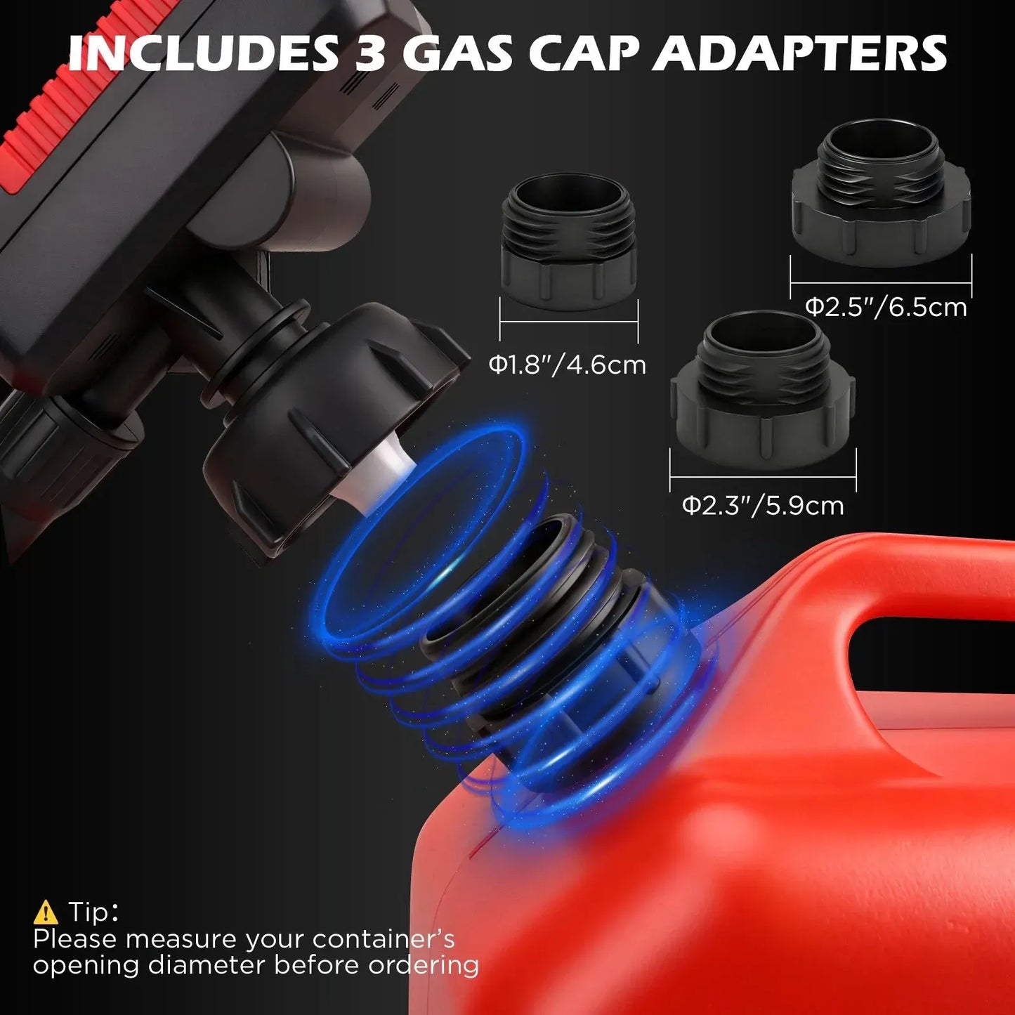 SEDY 3.2 GPM Automatic Shut Off Fuel Transfer Pump Battery Powered Diesel Pump - Image 4