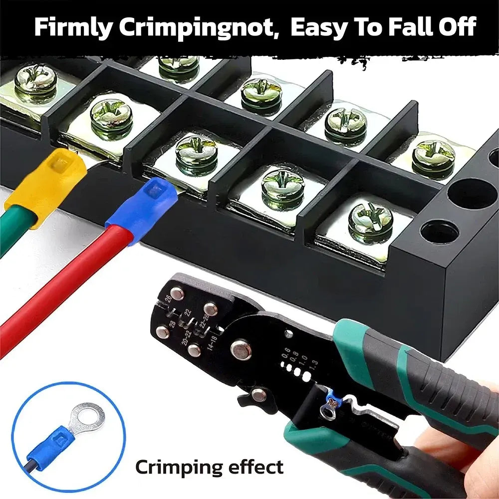 HORUSDY 308PCS Crimp Terminals Kit Ring Spade Butt Connector Set for Wiring - Image 6