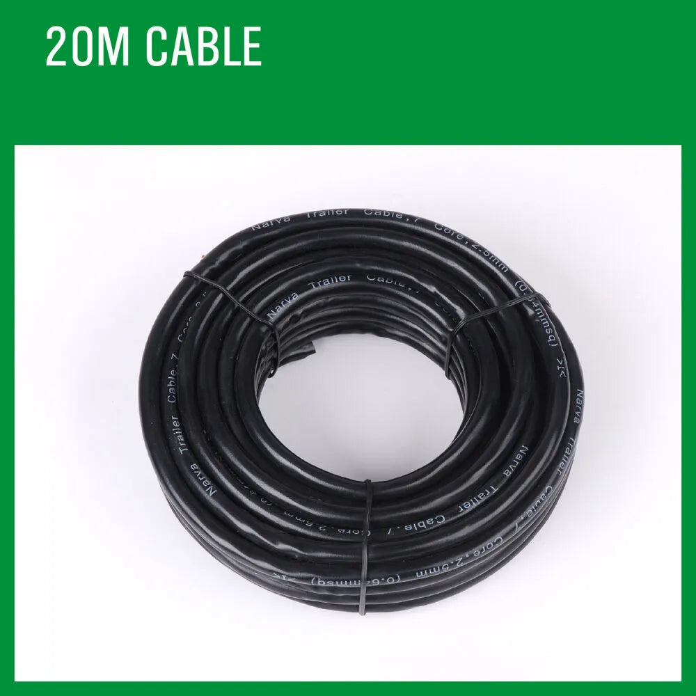 20M X 5 Core Wire Cable Trailer Cable Automotive Boat Caravan Truck Coil V90 PVC - Image 4