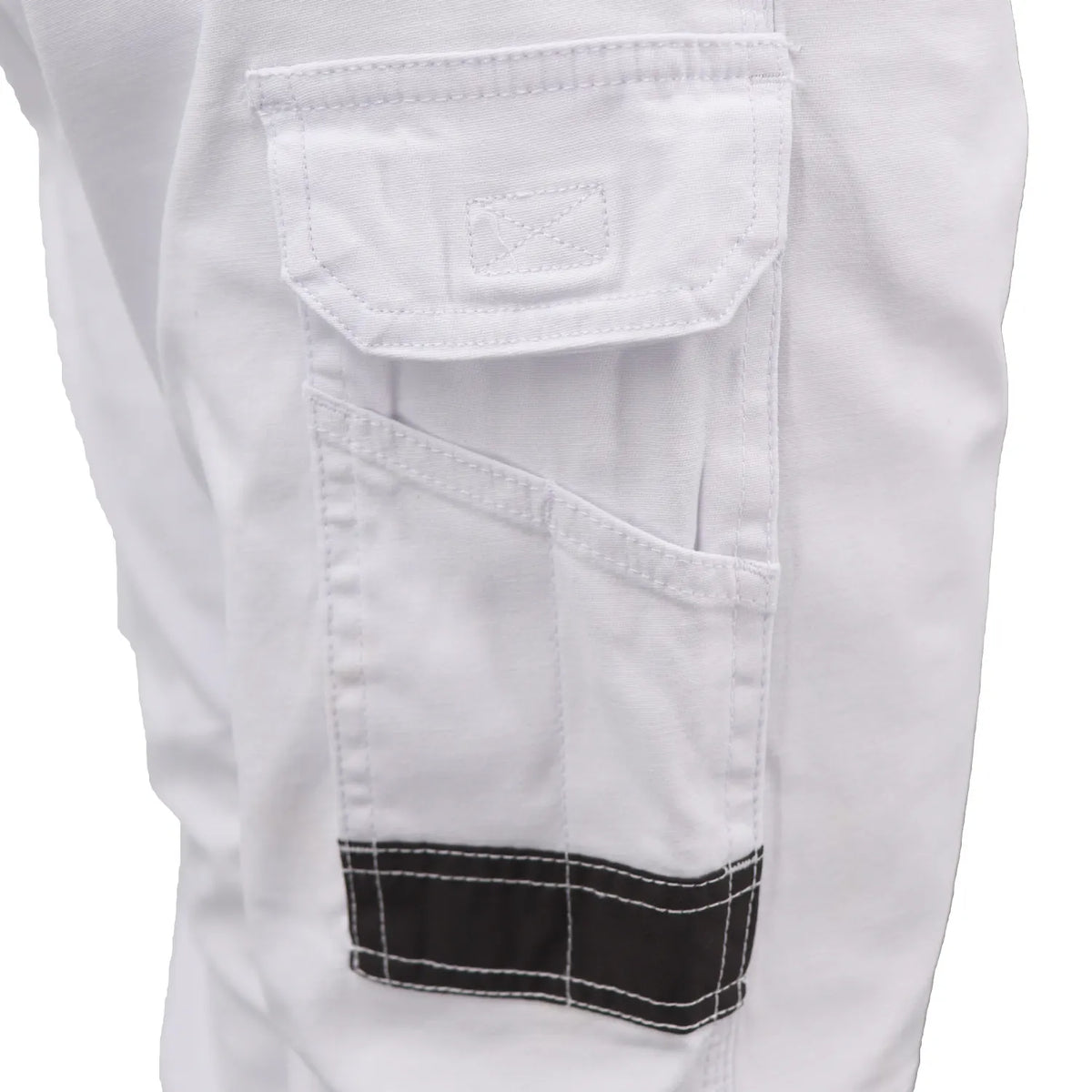 Men's Cargo Cotton Drill Work Pants UPF 50+ 13 Pockets Tradies Workwear Trousers, Navy, 30 - Image 7