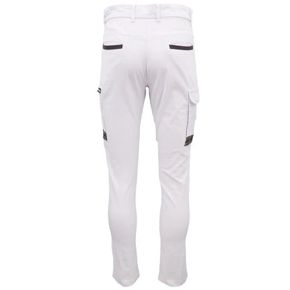 Men's Cotton Drill Cargo Work Pants UPF 50+ 13 Pockets Tradies Workwear Trousers, Navy, 30 - Image 6