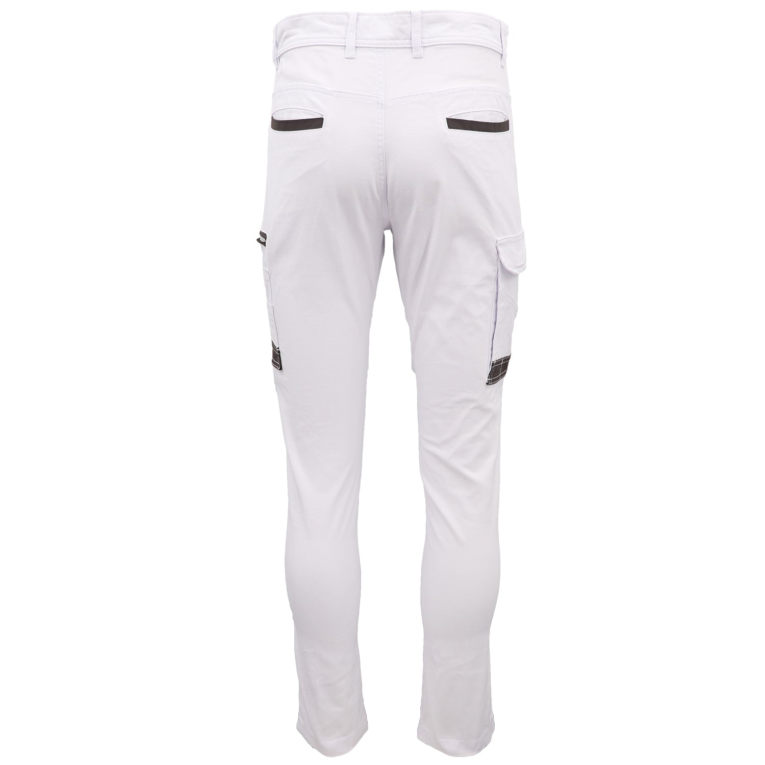 Men's Cotton Drill Cargo Work Pants UPF 50+ 13 Pockets Tradies Workwear Trousers, Navy, 34 - Image 6