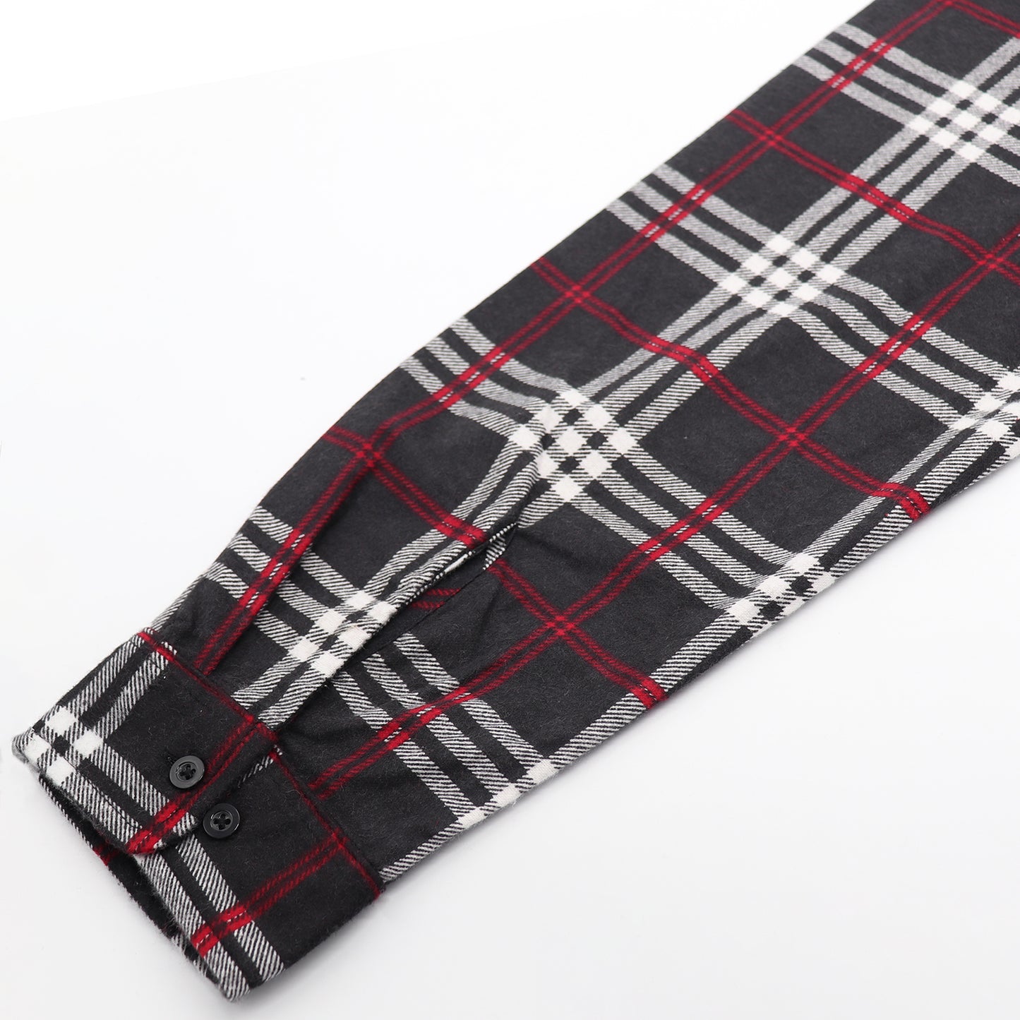 Men's 100% Cotton Flannelette Shirt Long Sleeve Plaid Check Flannel w Pockets, Shadow Glen Plaid, 2XL - Image 6