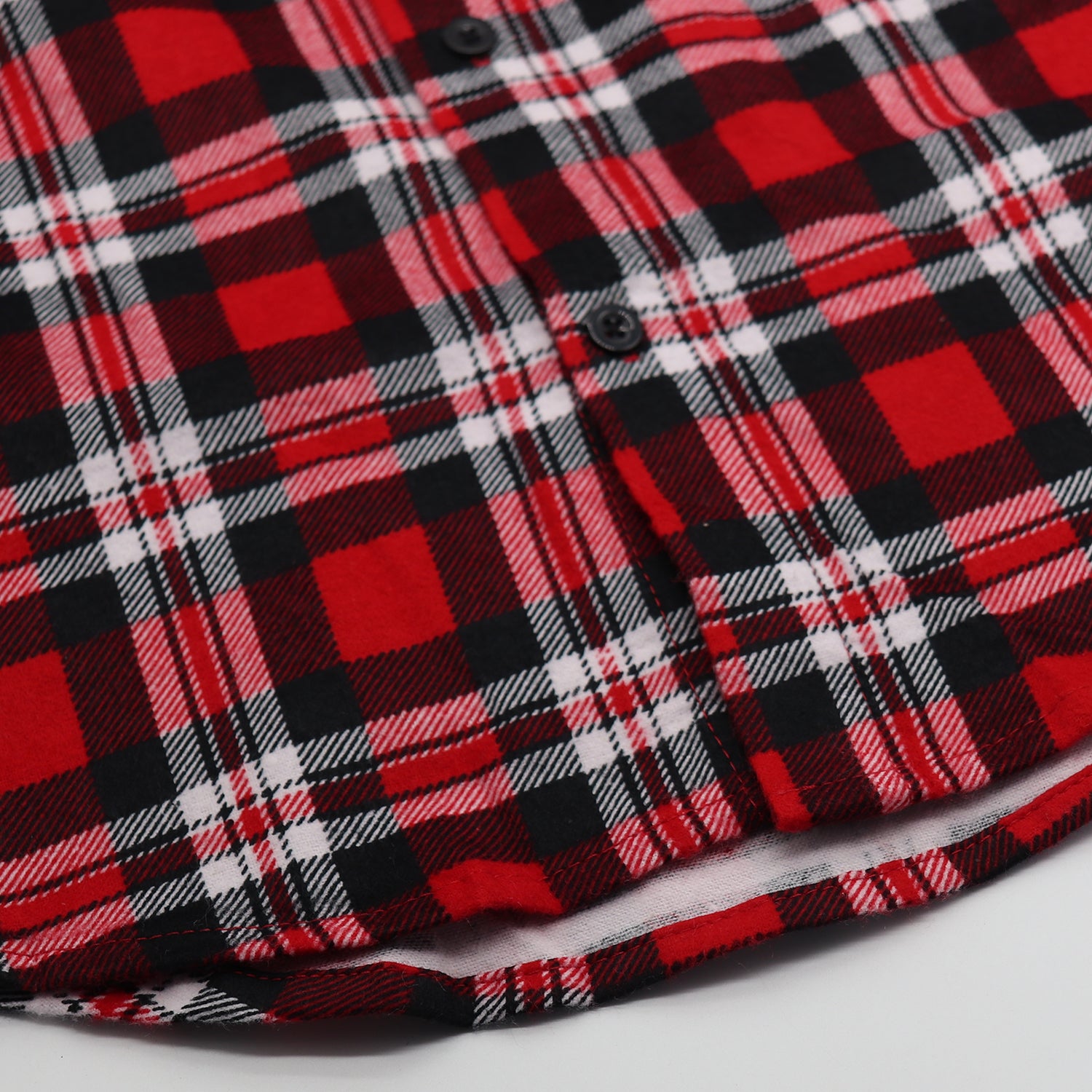 Men's 100% Cotton Flannelette Shirt Long Sleeve Plaid Check Flannel w Pockets, Crimson Knight Plaid, 2XL - Image 7