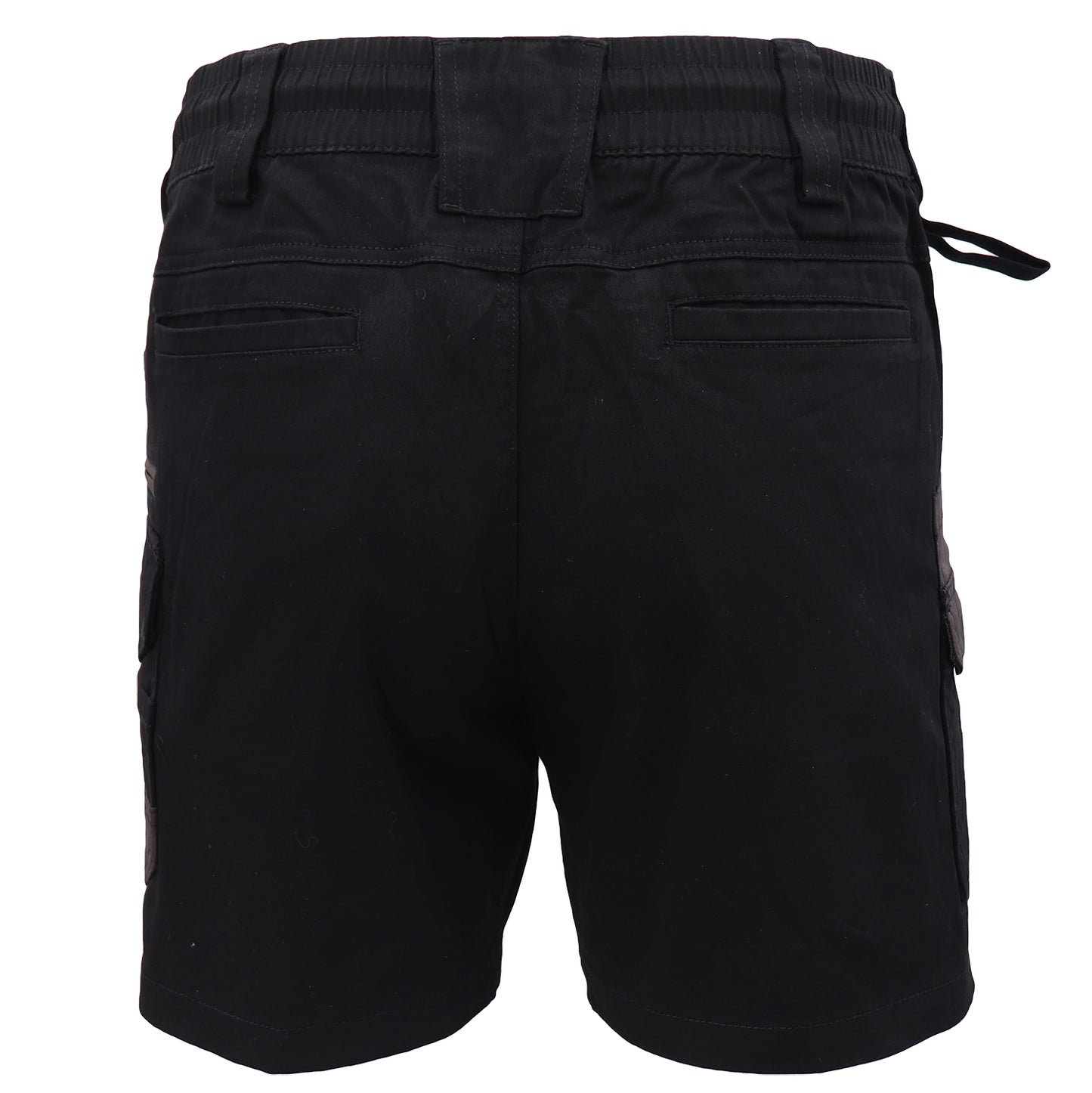 Mens Cargo Cotton Work Shorts 10 Pockets Tradies Utility Pants Workwear Trousers, Black, 30 - Image 4