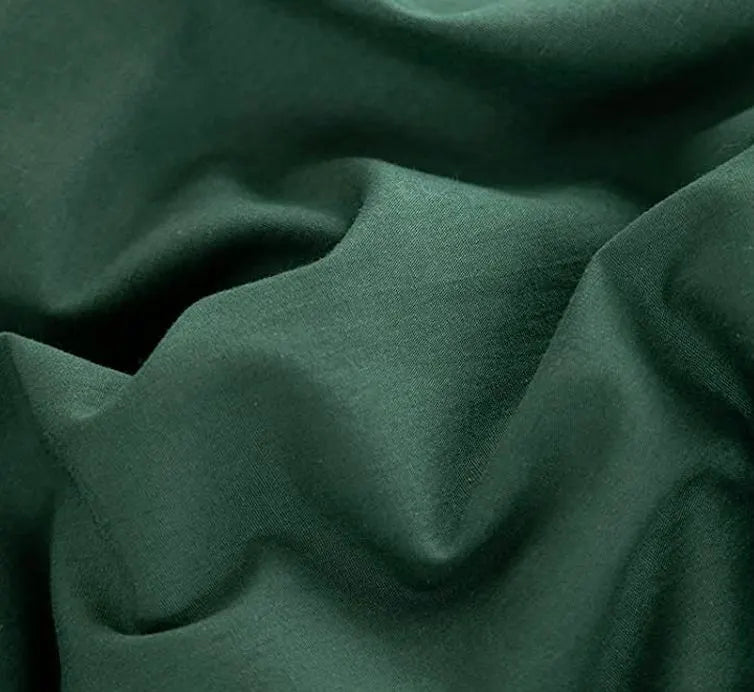 1000TC Reversible Super King Size Green and Grey Duvet Quilt Cover Set - Image 2