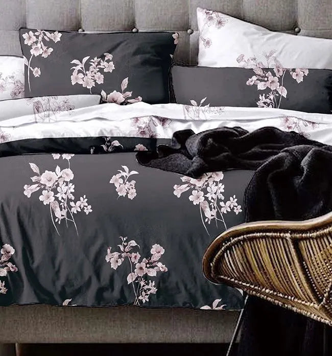 Edward Queen Size Duvet Quilt Cover Set - Image 2