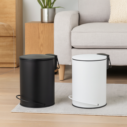 3L Soft Close Pedal Bin Black - Image 4