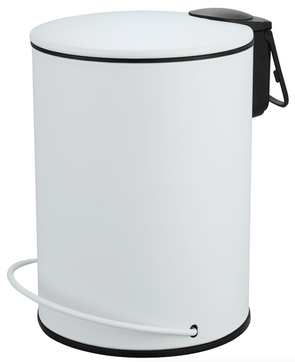 3L Soft Close Pedal Bin White - Image 3
