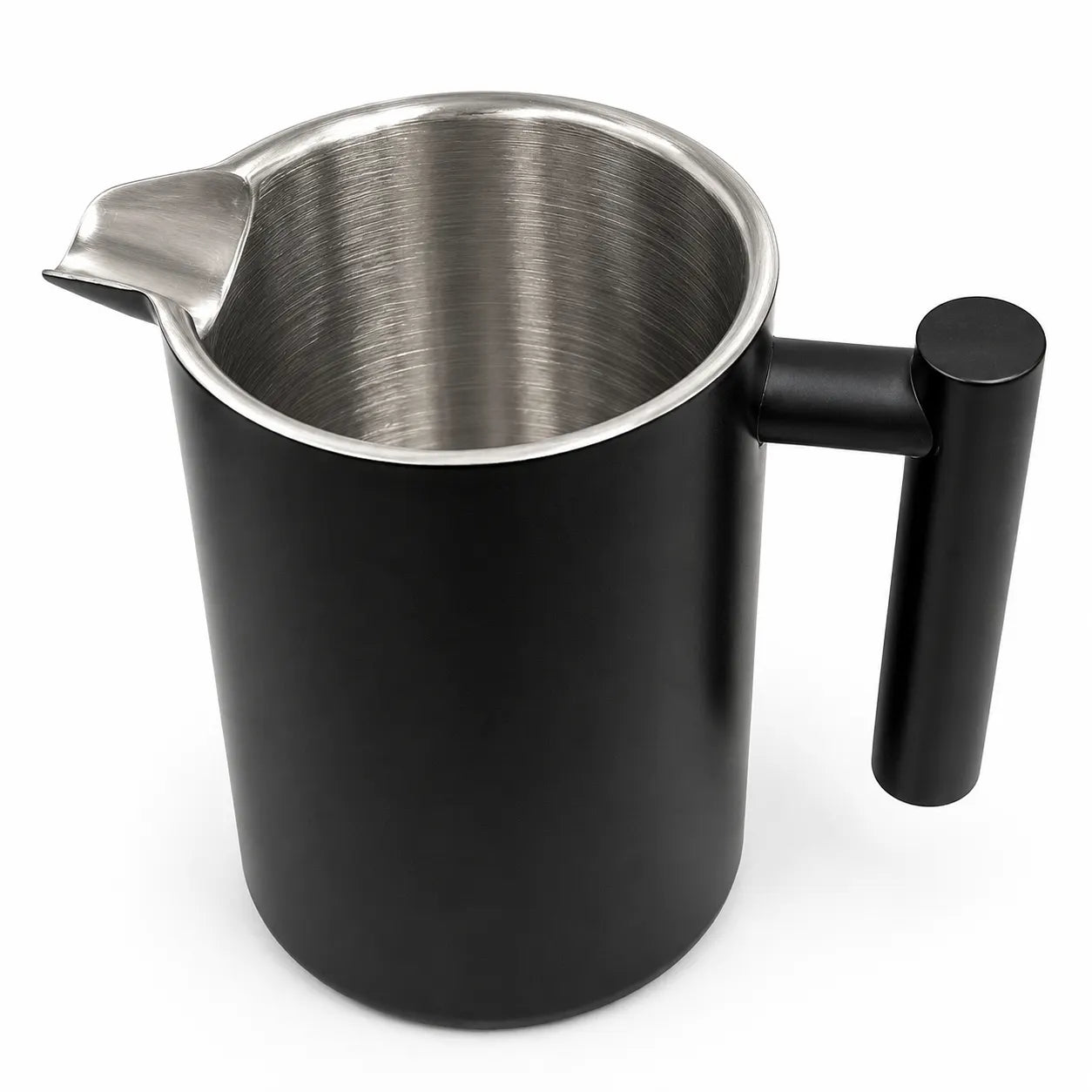 Black French Press Coffee Maker Plunger 1000ml - Image 2