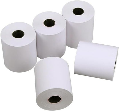 6 Rolls Linerless Printing Label Paper 80 mm × 52 m for Takeaway Shop Restaurant - Image 5