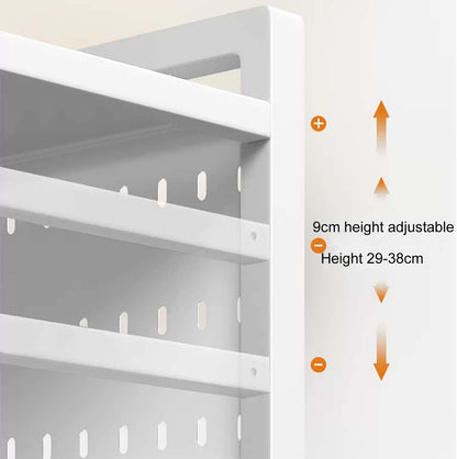 Multifunctional Microwave Shelf Storage Cutlery Tray Spice Holder Kitchen Rack Black - Image 5