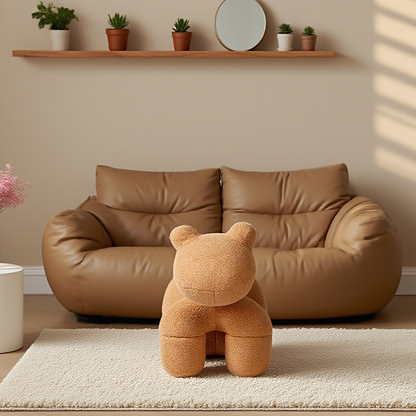 Lamb Stool Chair Brown - Image 2
