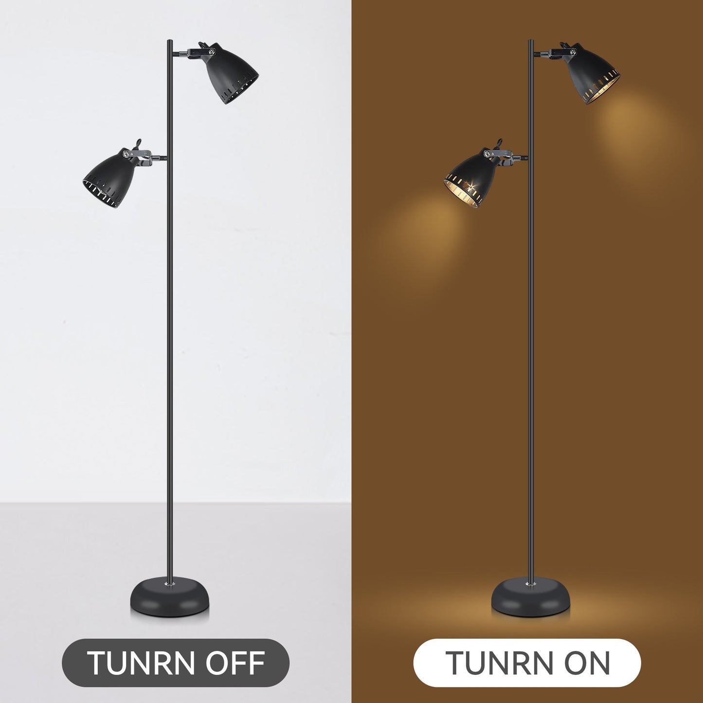 Audrey Floor Lamp - Black - Image 6