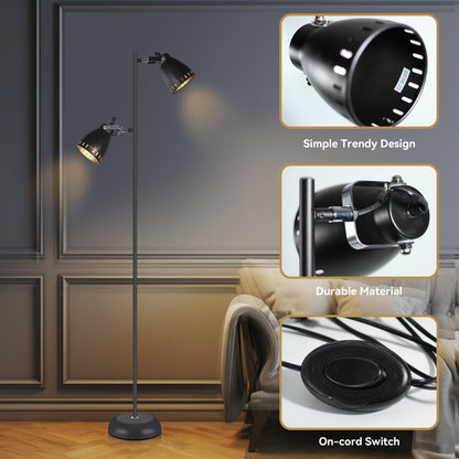 Audrey Floor Lamp - Black - Image 8