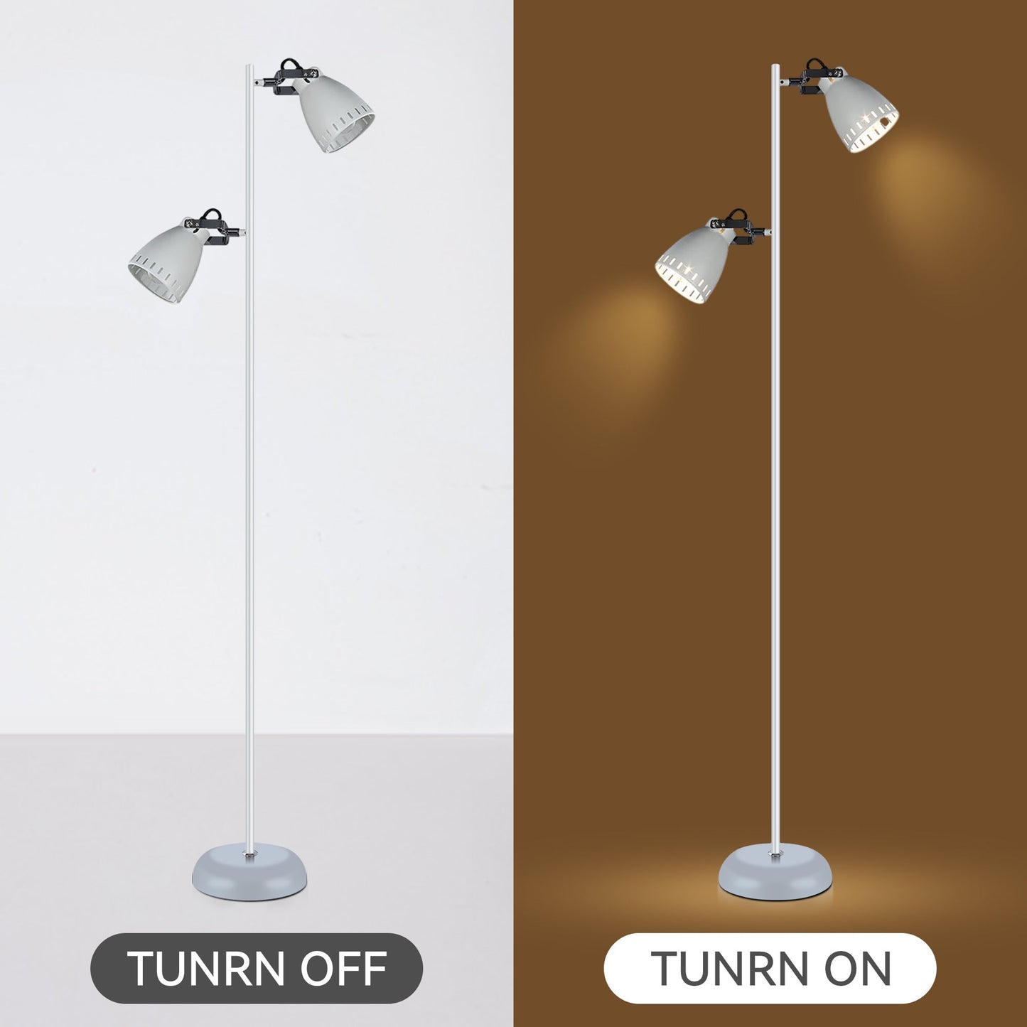 Audrey Floor Lamp - White - Image 8