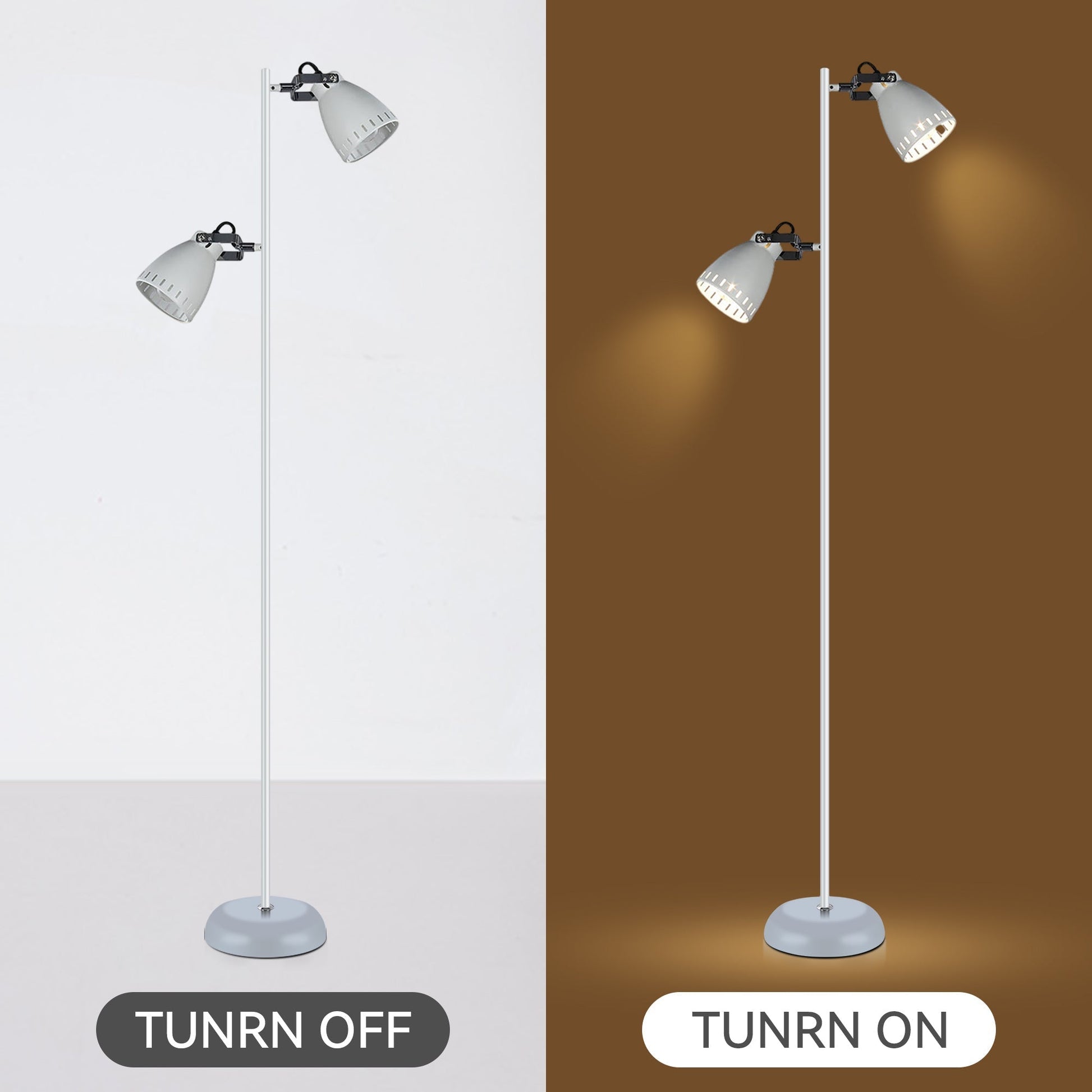Audrey Floor Lamp - White - Image 8