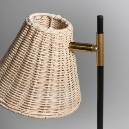Yvette Rattan Table Lamp - Image 4