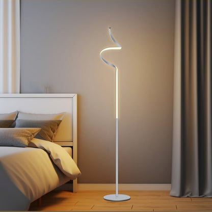 Chipper LED Floor Lamp - Chrome - Image 2