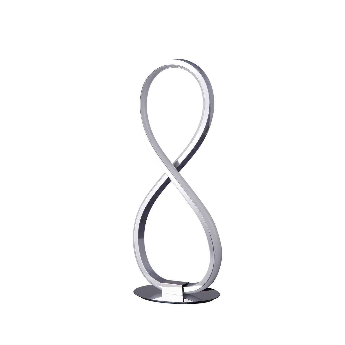 Infinite LED Table Lamp - Chrome - Image 8