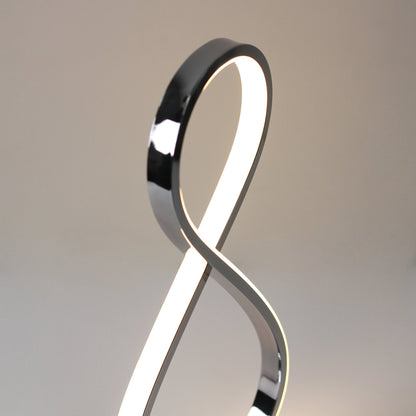 Infinite LED Table Lamp - Chrome - Image 9