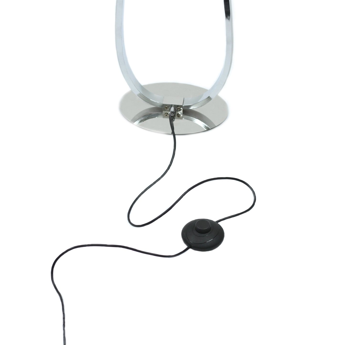 Infinite LED Floor Lamp - Chrome - Image 9