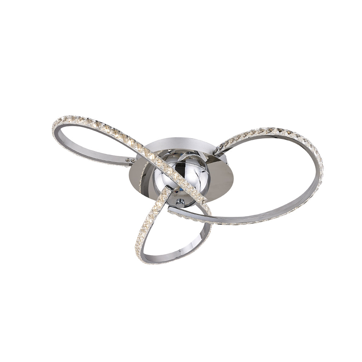 Irie Dimmable 3 Lights LED Ceiling Light - Chrome - Image 2