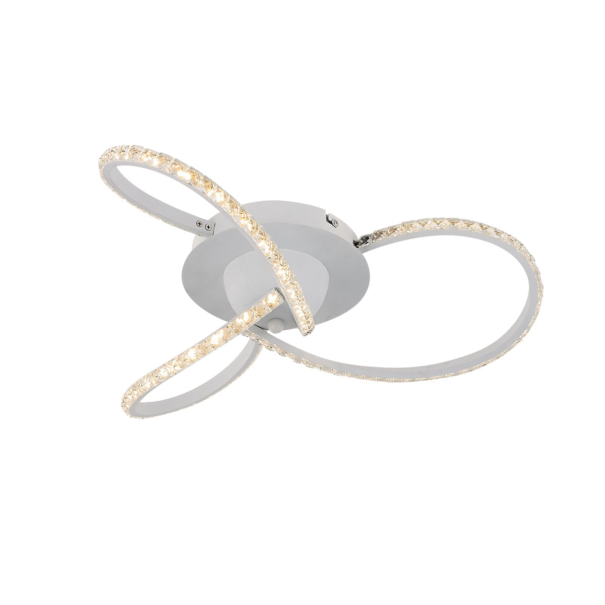 Irie Dimmable 3 Lights LED Ceiling Light - White - Image 2