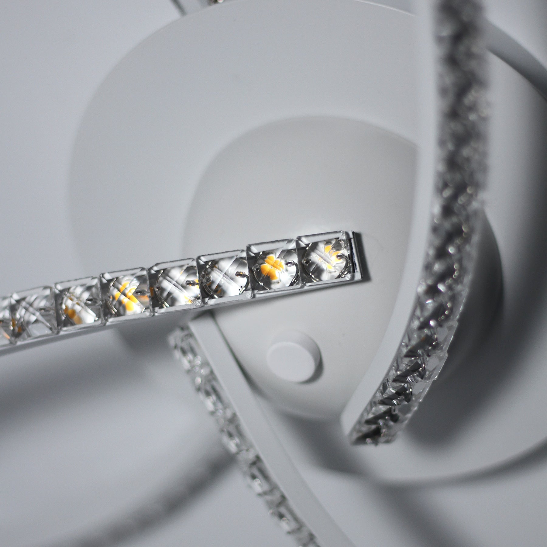 Irie Dimmable 3 Lights LED Ceiling Light - White - Image 4