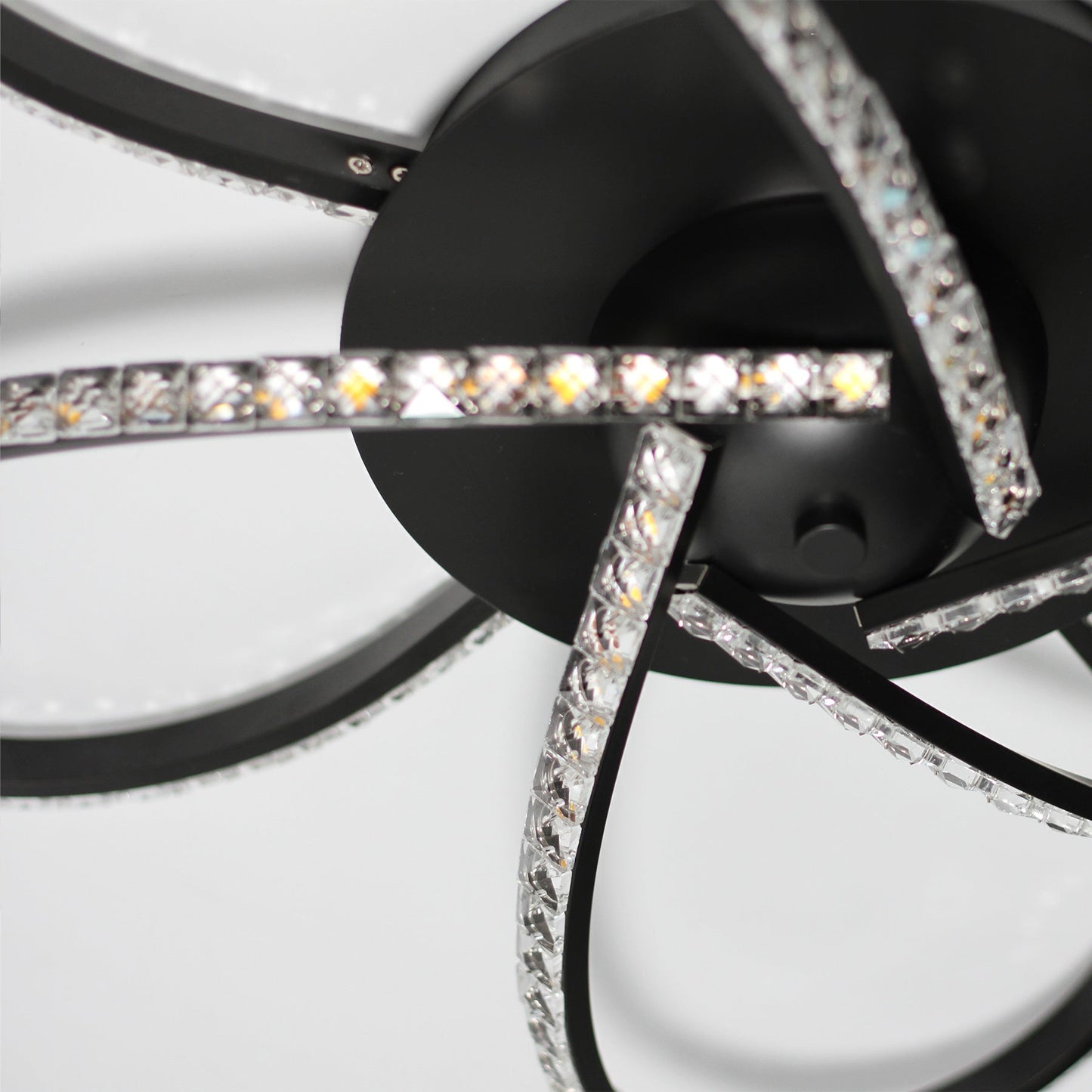 Irie Dimmable 5 Lights LED Ceiling Light - Black - Image 6