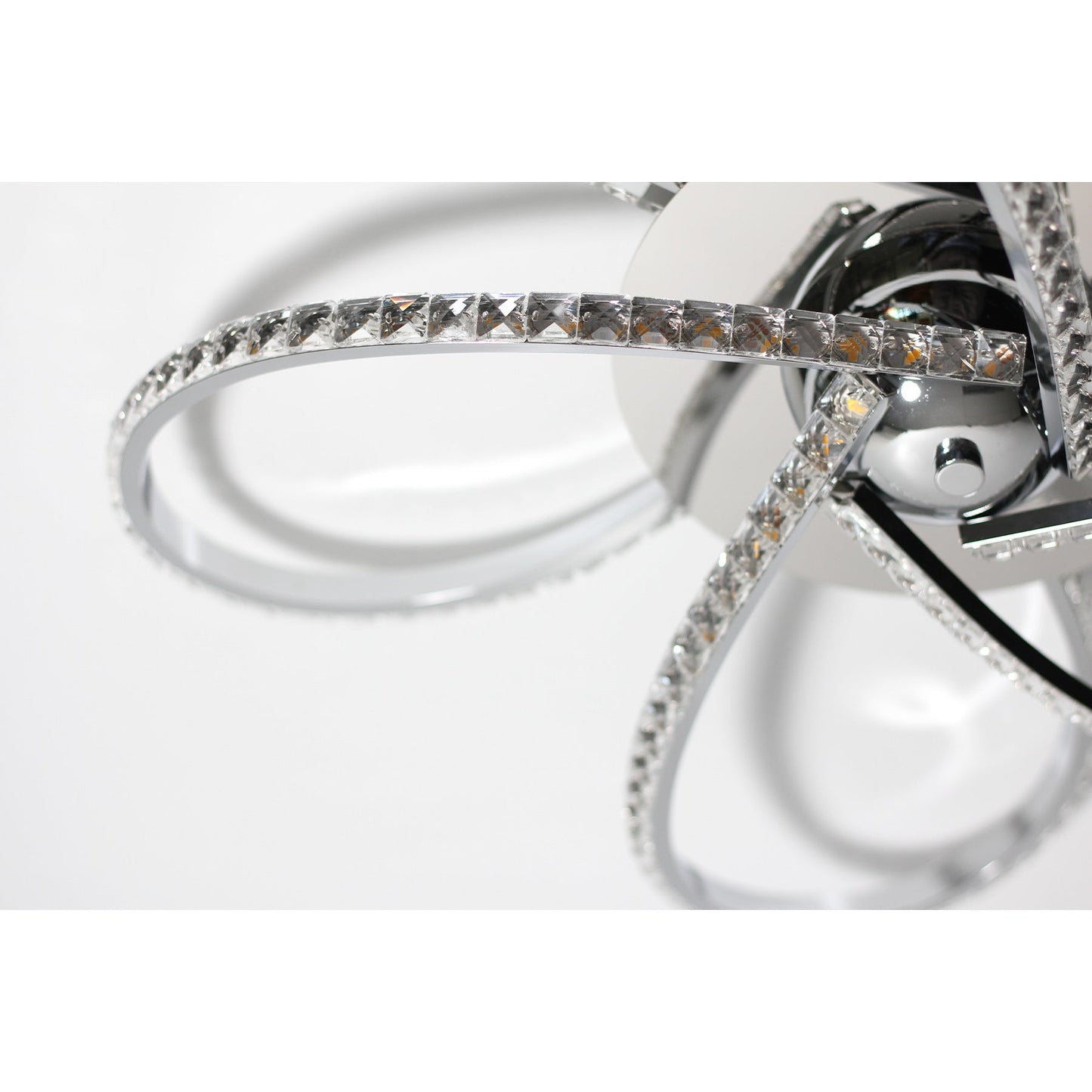 Irie Dimmable 5 Lights LED Ceiling Light - Chrome - Image 5